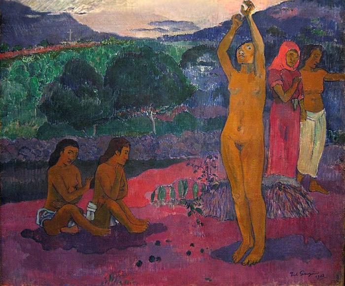 Paul Gauguin The Invocation oil painting image